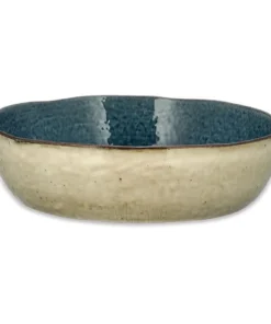Nkuku Tableware Simi Serving Bowl - Deep Blue - Large