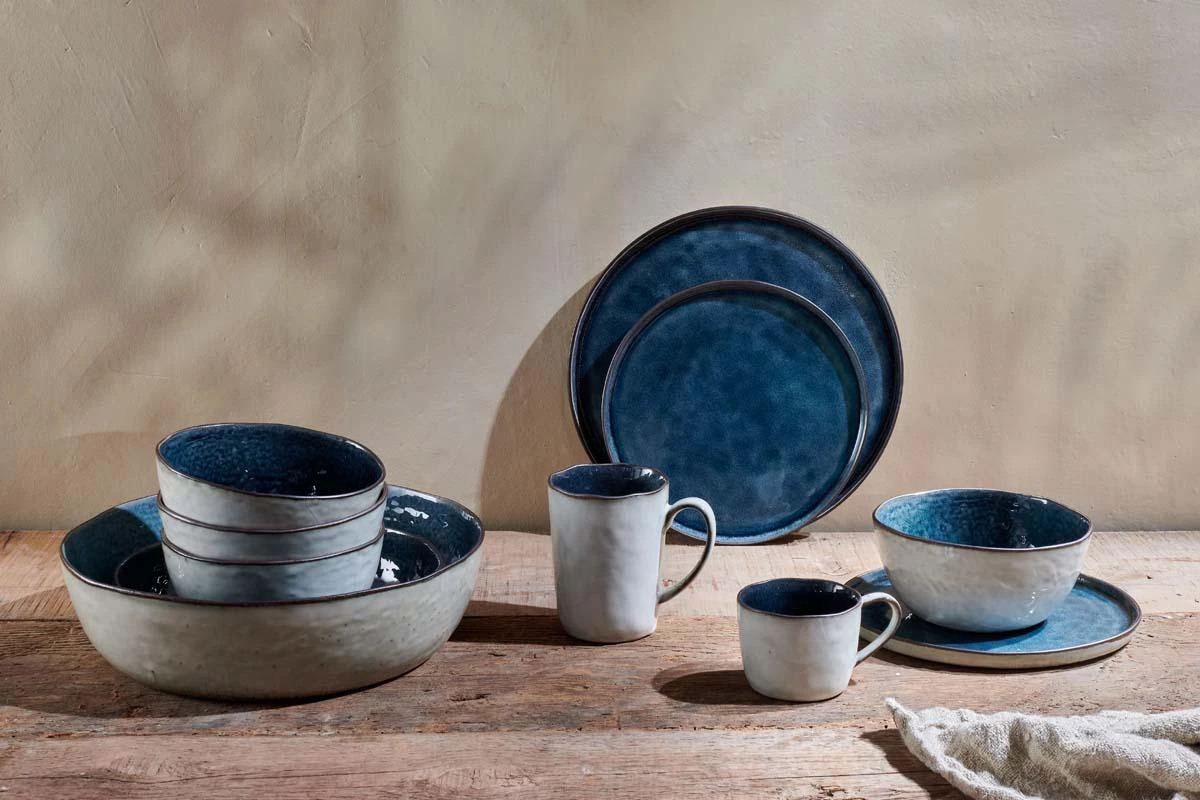 Nkuku Simi Serving Bowl - Deep Blue - Small 5 Nkuku Simi Serving Bowl - Deep Blue - Small