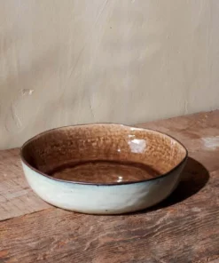 Nkuku Simi Serving Bowl - Earth - Small Tableware