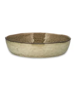 Nkuku Tableware Simi Serving Bowl - Moss Green - Small