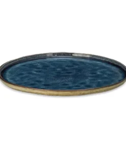 Nkuku Simi Side Plate - Deep Blue Tableware 7 Nkuku Simi Side Plate - Deep Blue Tableware