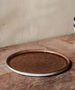 Nkuku Simi Side Plate - Earth