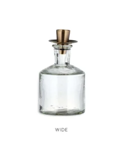 Nkuku Sirsa Glass Candlestick - Clear Home Accessories 23 Nkuku Sirsa Glass Candlestick - Clear Home Accessories