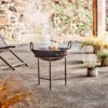 Nkuku Reclaimed Iron Kadai Fire Pit - Small