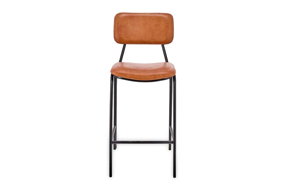 Nkuku New Arrivals Sotta Leather Bar Chair 7 Nkuku New Arrivals Sotta Leather Bar Chair