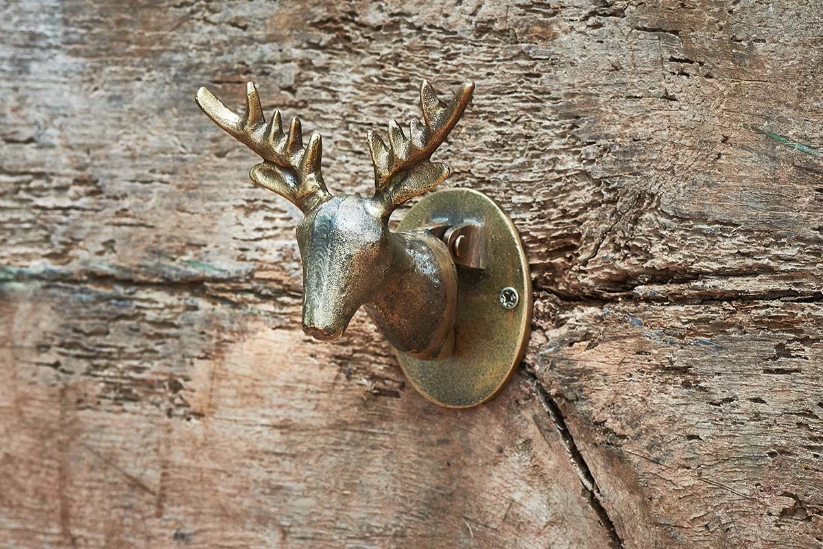 Nkuku Stag Door Knocker 7 Nkuku Stag Door Knocker