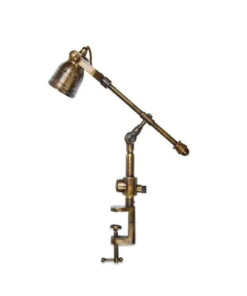 Nkuku Tabosa Brass Clamp Light Shop By Type