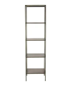 Nkuku New Arrivals Takua Iron Narrow Standing Shelves 12 Nkuku New Arrivals Takua Iron Narrow Standing Shelves