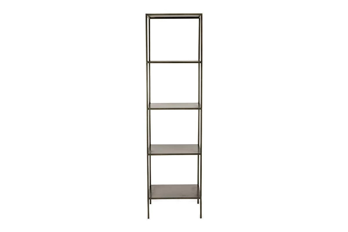 Nkuku New Arrivals Takua Iron Narrow Standing Shelves 7 Nkuku New Arrivals Takua Iron Narrow Standing Shelves