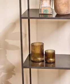 Nkuku New Arrivals Takua Iron Narrow Standing Shelves 11 Nkuku New Arrivals Takua Iron Narrow Standing Shelves