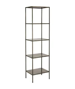 Nkuku New Arrivals Takua Iron Narrow Standing Shelves 13 Nkuku New Arrivals Takua Iron Narrow Standing Shelves