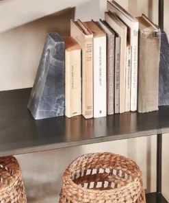 Nkuku Takua Iron Wide Standing Shelves