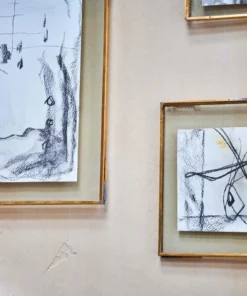 Nkuku Taluka Kiko Brass Frame