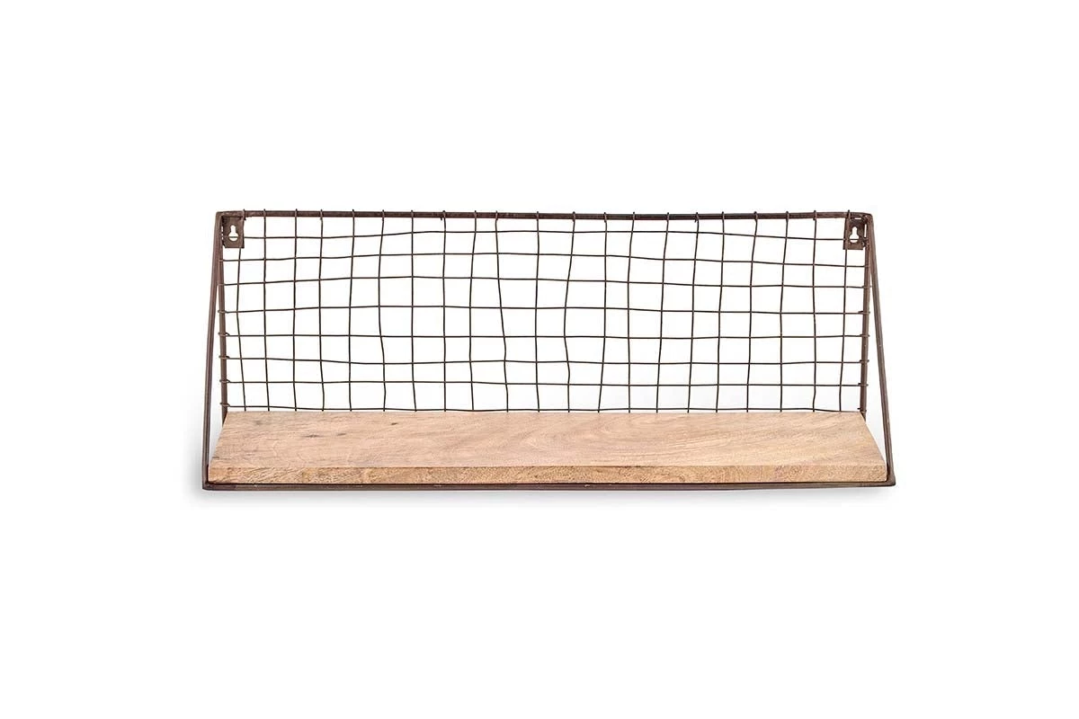 Nkuku Tamba Mango Wood Shelf - Small New Arrivals 6 Nkuku Tamba Mango Wood Shelf - Small New Arrivals