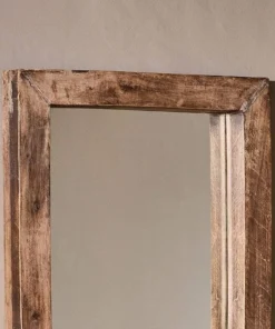 Nkuku Tariku Reclaimed Wood Mirror - Small Home Accessories