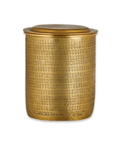 Nkuku Tembesi Etched Pot - Tall Home Accessories