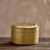 Nkuku Tembesi Etched Pot - Wide Home Accessories 2 Nkuku Tembesi Etched Pot - Wide Home Accessories