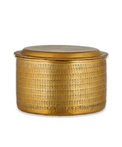 Nkuku Tembesi Etched Pot - Wide Home Accessories