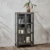 Nkuku Tiko Iron & Glass Small Cabinet Living Room 2 Nkuku Tiko Iron & Glass Small Cabinet Living Room