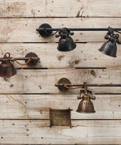 Nkuku Tubu Brass Sliding Light