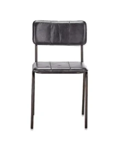 Nkuku Kitchen & Dining Room Ukari Dining Chair - Aged Black