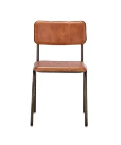 Nkuku Ukari Dining Chair - Aged Tan