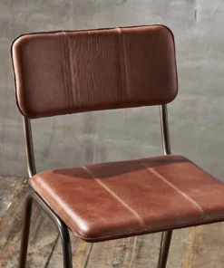 Nkuku Ukari Dining Chair - Chocolate Brown Kitchen & Dining Room