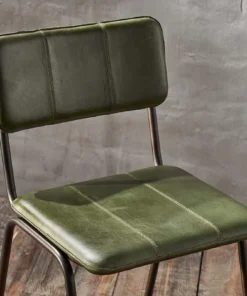 Nkuku Ukari Dining Chair - Rich Green Kitchen & Dining Room
