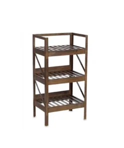 Nkuku Umi Iron Shelf Small Hallway & Bootroom 12 Nkuku Umi Iron Shelf Small Hallway & Bootroom