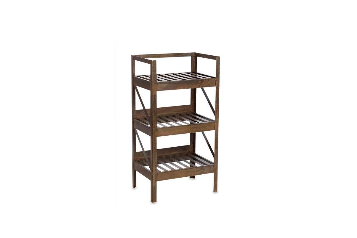 Nkuku Umi Iron Shelf Small Hallway & Bootroom 7 Nkuku Umi Iron Shelf Small Hallway & Bootroom