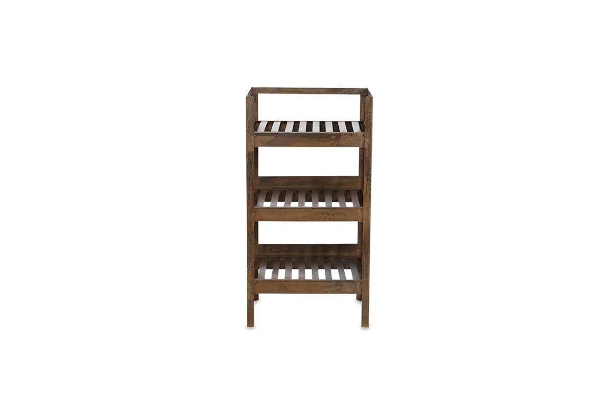 Nkuku Umi Iron Shelf Small Hallway & Bootroom 8 Nkuku Umi Iron Shelf Small Hallway & Bootroom