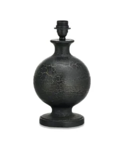 Nkuku Urku Round Crackle Lamp