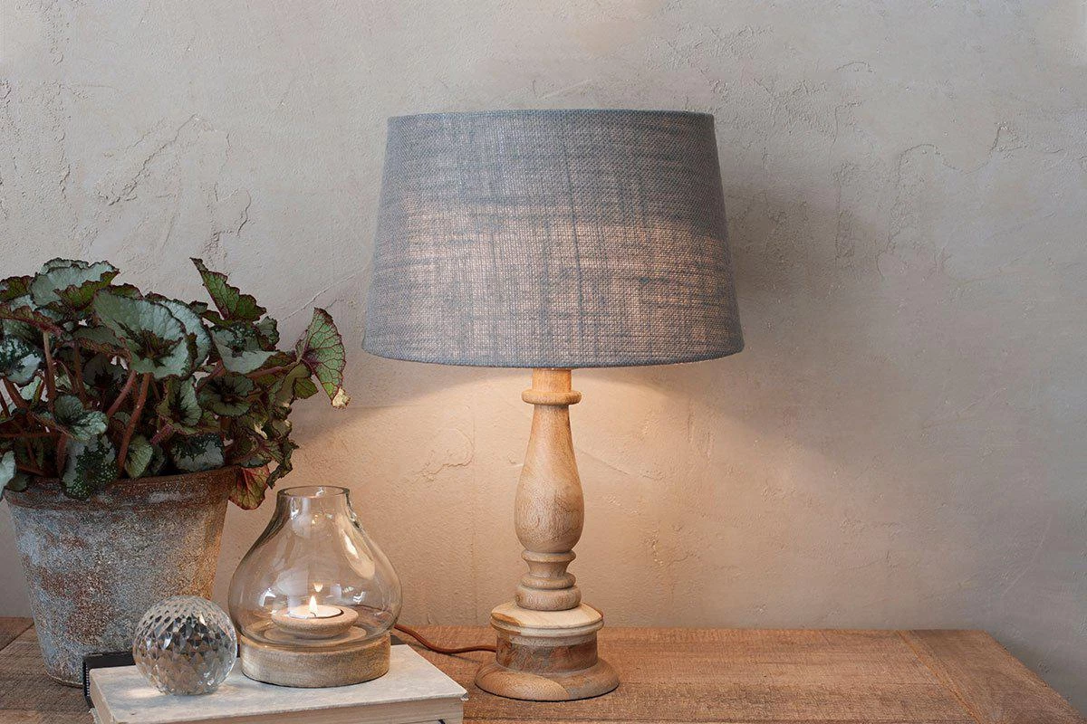 Nkuku Usha Mango Wood Lamp 3 Nkuku Usha Mango Wood Lamp