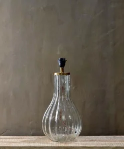 Nkuku Living Room Varanisi Tall Glass Lamp