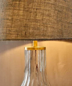 Nkuku Living Room Varanisi Tall Glass Lamp