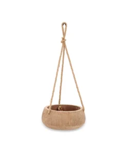 Nkuku Home Accessories Wampu Hanging Planter - Distressed Terracotta