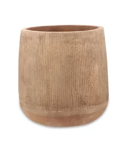 Nkuku Planters & Vases Wampu Tall Planter - Distressed Terracotta