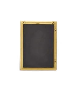 Nkuku Yadur Rectangular Mirror - Antique Brass - Small Home Accessories