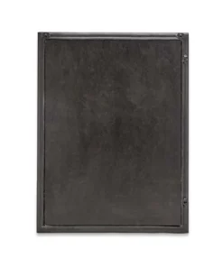 Nkuku Yadur Rectangular Mirror - Black - Large