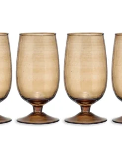 Nkuku Yala Glass - Smoke Brown (Set Of 4) 9 Nkuku Yala Glass - Smoke Brown (Set Of 4)