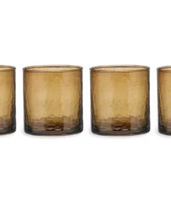 Nkuku New Arrivals Yala Tumbler - Smoke Brown (Set Of 4)