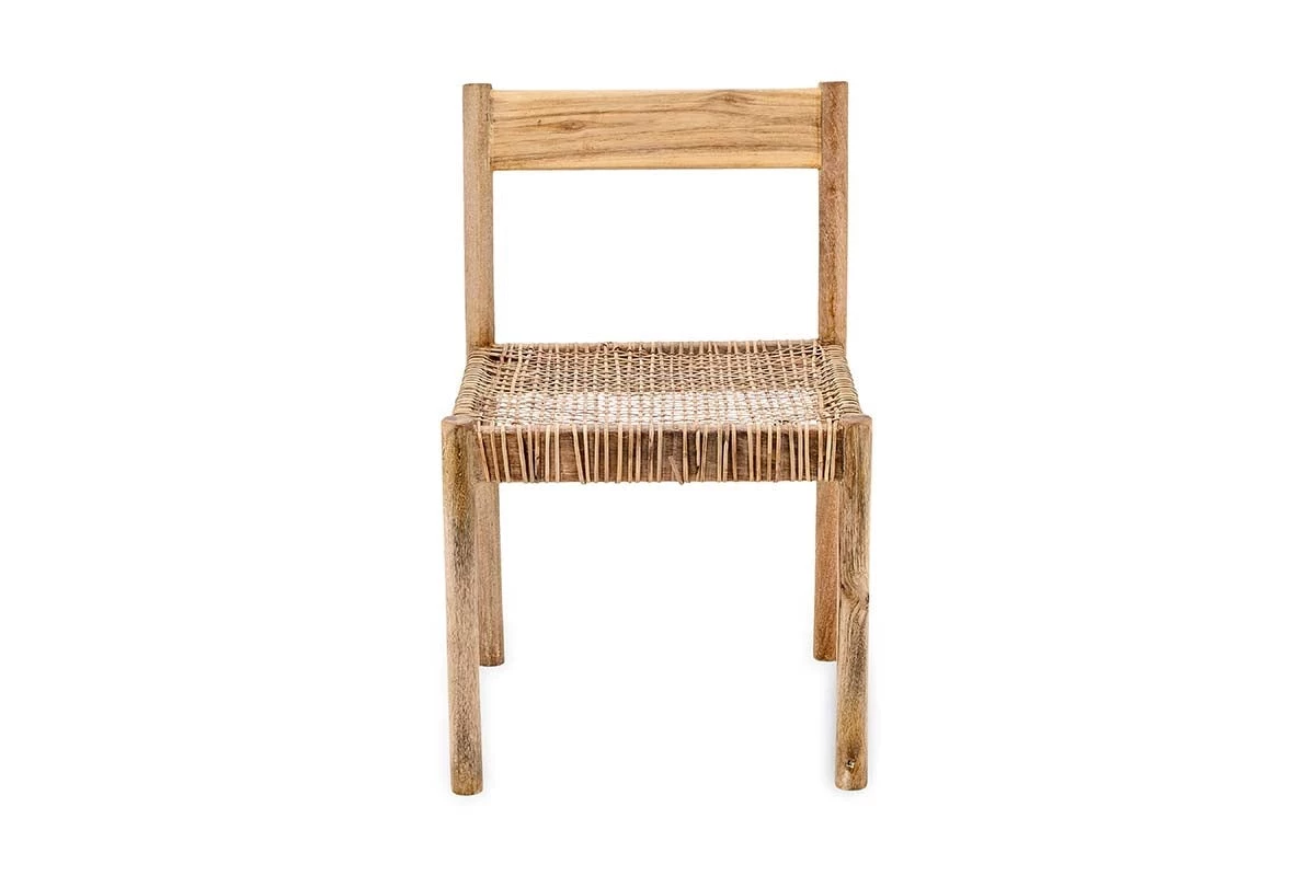 Nkuku New Arrivals Yana Mango Wood & Wicker Woven Chair 8 Nkuku New Arrivals Yana Mango Wood & Wicker Woven Chair